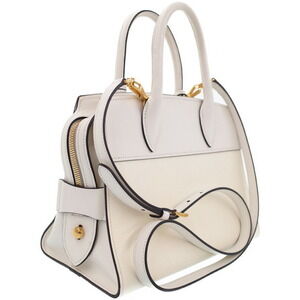 Prada Saffiano white Esplanade chalk handbag leather